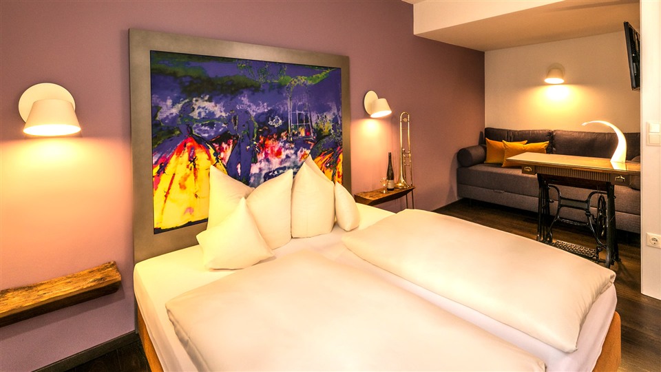 Doppelzimmer Komfort im Hotel Münchner Hof