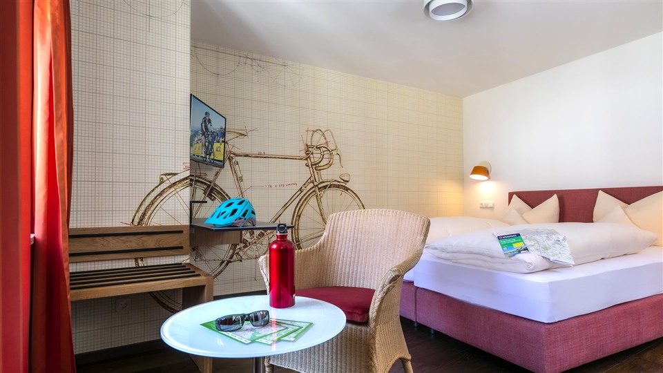 Doppelzimmer Komfort im Hotel Münchner Hof